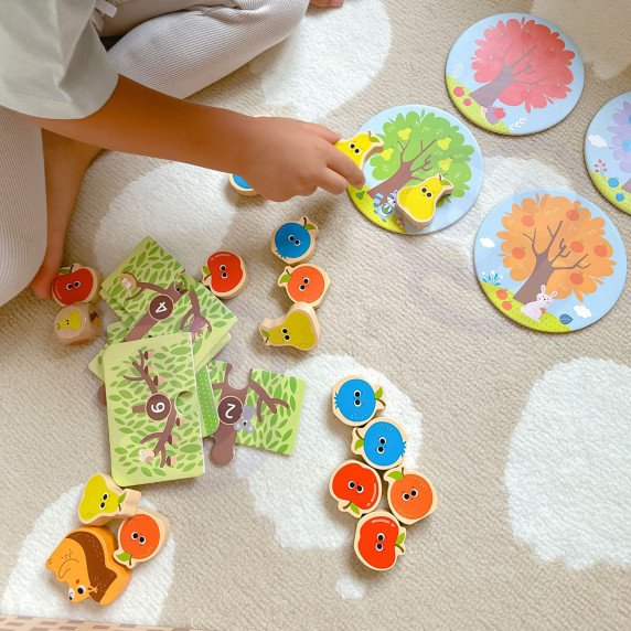 TOOKY TOY Voverė sode šeimos stalo žaidimas
