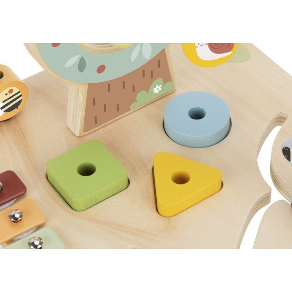 TOOKY TOY Medinis veiklos stalas Montessori cimbolai