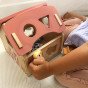 TOOKY TOY Ūkio Medžio gyvūnų formų rūšiavimo žaislas