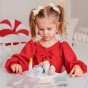 TOOKY TOY Medinis gimtadienio tortas supjaustomas su lipniu velklu