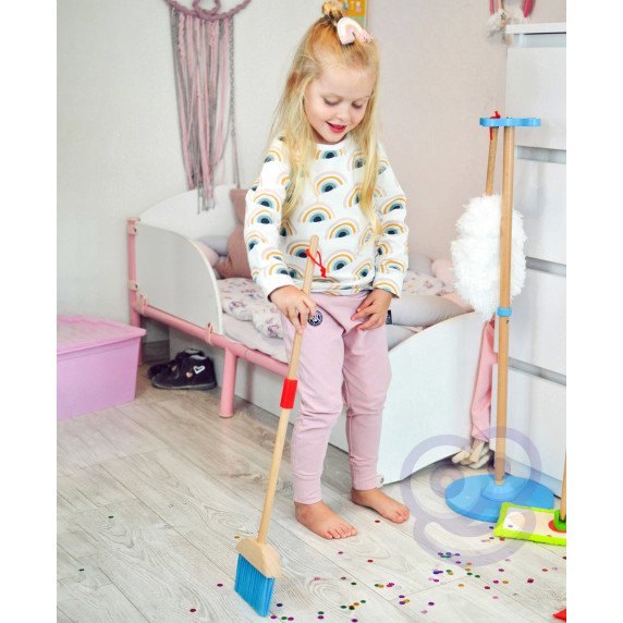 TOOKY TOY Medinis valymo rinkinys vaikams 6 vnt.