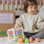 TOOKY TOY dėžė XXL Montessori edukacinė 5in1 jutiklinė dėžė 11-12 mėnesių