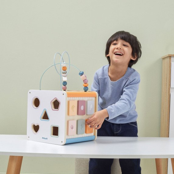 VIGA PolarB Edukacinis Kauliukas 8 viename Veiklos Kauliukas