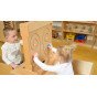 MASTERKIDZ Montessori drugelio slidinėjimo lentelė