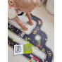 TOOKY TOY Kelionės galvosūkis vaikams Kelio modelis 21 dalis FSC Sertifikatas