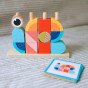 TOOKY TOY Kūrybinis medinis 3D kosmoso blokų krabas