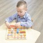 MASTERKIDZ Ankstyvasis mokymasis Programavimo Puzzle žaidimas Rask kelią į sūrį!