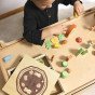 TOOKY TOY miško rinkinys, sudėtiniai dėlionės blokai figūroms