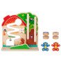 TOOKY TOY Medinis Montesori manipuliuojamas lankas