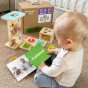 TOOKY TOY dėžutė XXL Montessori edukacinė 6in1 pojūčių dėžė 13-15 mėn.