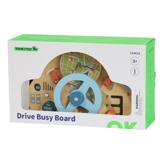 Medinis edukacinis vairas TOOKY TOY 3+ metų vaikams