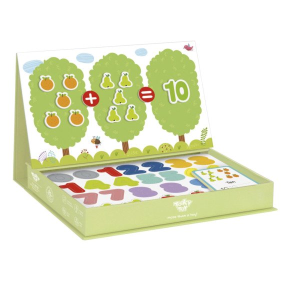 TOOKY TOY medinis magnetinis Montesori galvosūkis vaikams