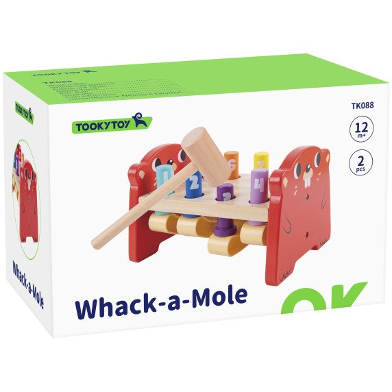 TOOKY TOY Spalvingas medinis smuikavimo žaislas