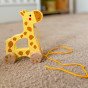 TOOKY TOY Medinis viliojamas žirafas