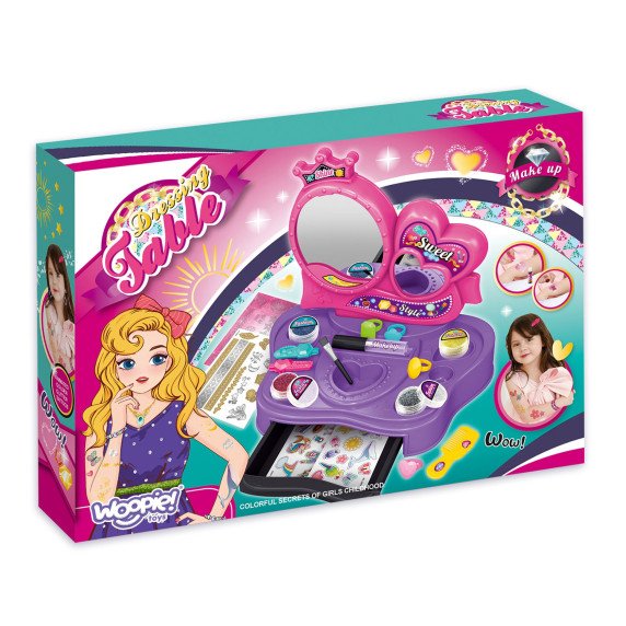 WOOPIE 2-in-1 Stalo Stalas merginoms Tatu studija