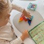 WOOPIE Tangram Magnetiniai Blokai 3D Galvosūkis