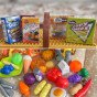 WOOPIE Pikniko lenta vaisiams Daržovėms Greitas maistas Rinkinys XXL 103 vnt.