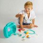WOOPIE medicininis rinkinys Mažas Daktaras Daktaras Deimantinėje lėkštėje Šviesa Garsas + Priedai