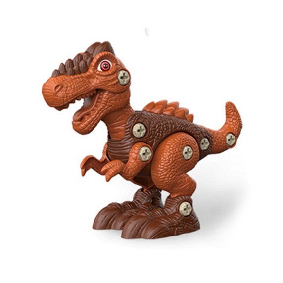 WOOPIE Įrašų su dinozaurais rinkinys 3 vnt. Konstrukcinis rinkinys Suurblys, Įtempimo grandiklis 89 vnt.