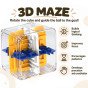 WOOPIE galvosūkiai Logikos žaidimas 3D Labirinte Daugiaspalvių Kubas