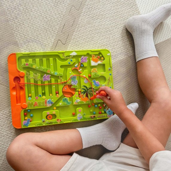 WOOPIE Magnetinis Labirintas 2 in 1 Ludo Žaidimas