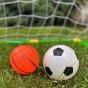 WOOPIE 2-in-1 Krepšinio Rinkinys: Futbolo Vartininkas + Krepšinio Kamuolys