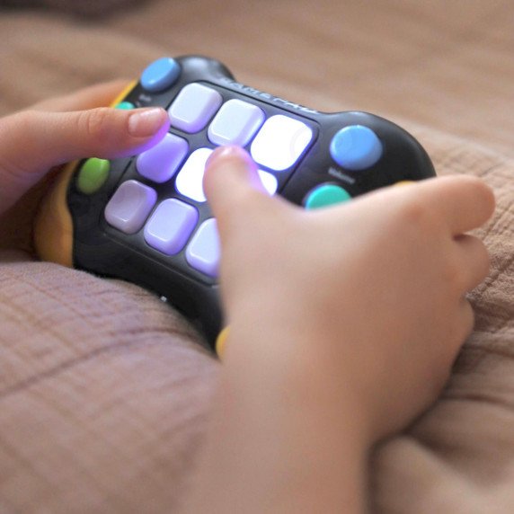 WOOPIE „Pop-It“ elektrometrinis arkadinis žaidimas „Fidget“ žaislų pultas