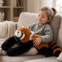 WOOPIE Svorio užtampytas žaislas Raudonasis panda Anti-streso Jutiminis sunkus meška 65cm 2500g
