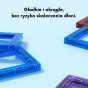 WOOPIE 3D magnetiniai blokai Skaičiai 70 vnt.