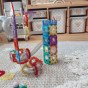 WOOPIE Magnetinės Konstrukcijų Blokėlių 3D Mokomasis Rinkinys Kambarių Traukinys 126 vnt.