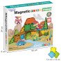 WOOPIE Magnetiniai statybiniai blokai 7,5 cm Dino 30 vnt.