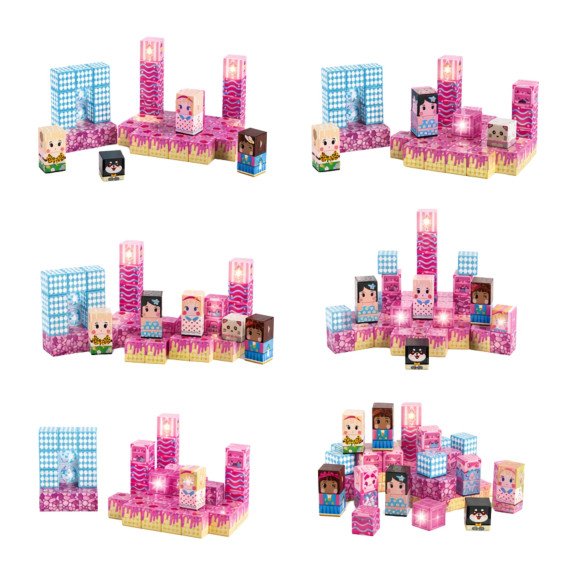 WOOPIE Magnetinės Statybinės Blokė Scene 59 vnt.
