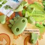 WOOPIE 2-in-1 Statybos rinkinys Dinosaurų stalo žaidimas + 46 kauliukai