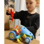 WOOPIE 6-in-1 STEM Transporto Konstruktorius su Kūno Dalimis
