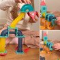 WOOPIE 3D Konstrukcijų Blokai Mokomasis Rinkinys Kamieninis Takelis 228vnt.