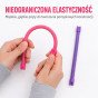 WOOPIE Minkštos 3D konstrukcijos blokai 44 vnt. Rožinis visureigis