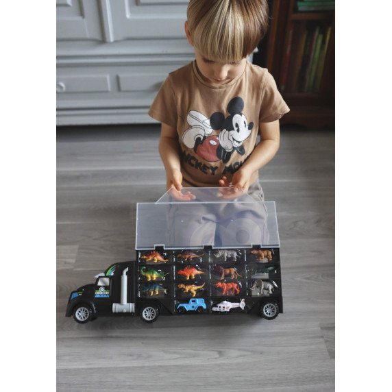 WOOPIE Automobilinis Vežėjas Dinozaurų Vilkikas