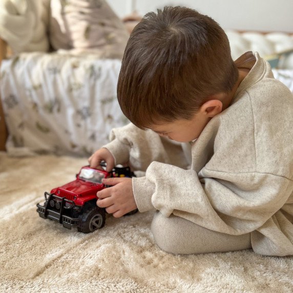 WOOPIE Džipas Automobilis Visureigis su Garsu ir Šviesa