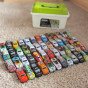 WOOPIE Lenktynių automobilio rinkinys automobiliai dėžėje 50 vnt