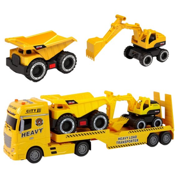 WOOPIE statybos transporto vilkikas Tow Truck