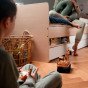 Didelis nuotoliniu būdu valdomas ekskavatorius su garsu ir priedais ant ratų 7 funkcijos.