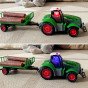 WOOPIE RC Traktorius su priekaba - mastelis 1:24