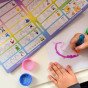 WOOPIE Magiška šepetėlio kūrybinė rinkinys piešimui antspaudu vaikams nuo 3 metų