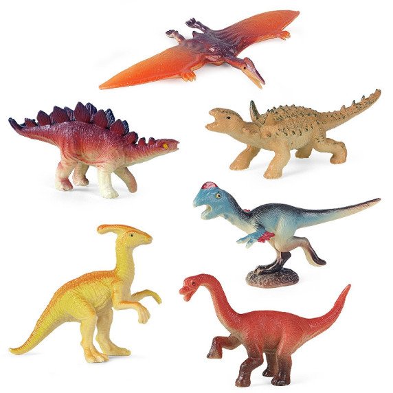WOOPIE Dinozaurų figūrėlių rinkinys 18 vnt. - versija 1