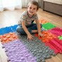 WOOPIE Jutiminė antklodė Ortopedinis Puzzle 8 dalys VERSIJA-1A