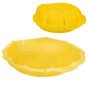 Geltona Jūrų Kriauklės Smėlio Žaidimų Aikštelė Uždara 2in1 Džiovinama baseinas 1 vnt.