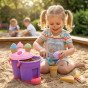 WOOPIE Smėlio rinkinys Kepimo formos Kepimo kibirėlis smėliui