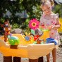 WOOPIE 2-in-1 Vandens stalas, Piratų laivo Smėlio dėžė, XL su Burbuliukų aparatu