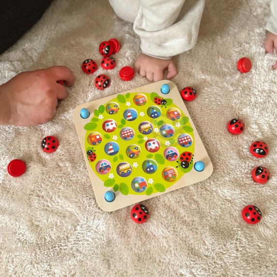 ŽALIASIS WOOPIE Atminties Medinis Edukacinis Atminties Žaidimas Liepaitės Puzzle