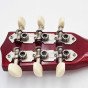 Viga medinis gitara vaikams, natūrali, 21 colių, 6 stygos